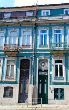 Classic Blue tiles Foto stock