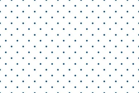 Classic blue of the year 2020 repeat polka dot pattern on the white Illustrazione stock