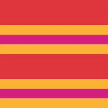 Classic Bold Colourful Horizontal Striped seamless pattern design Stock Illustration