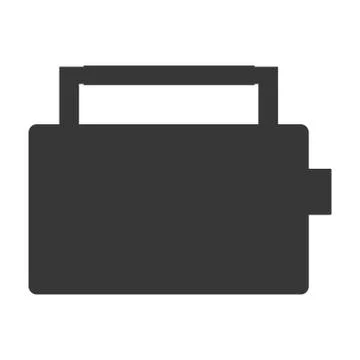 Classic boom box icon Stock Illustration