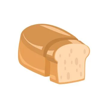 Classic Bread Loaf Illustration Stock Illustration