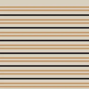Classic Brown Horizontal Striped seamless pattern design イラスト素材