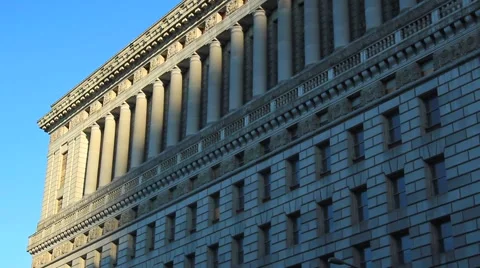 CLASSIC BUILDING A2 Stock Footage 925876