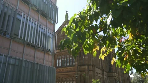 Classic building in city Stock Footage 164295492