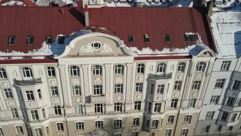 Classic building house Video stock 149033102