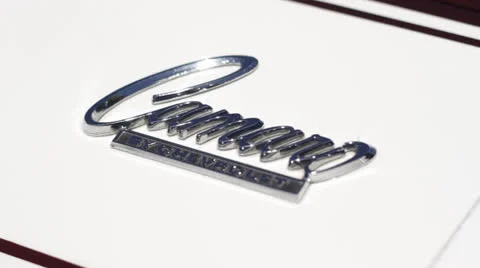 Classic Camaro Logo Stock Footage 25240760