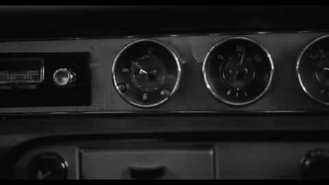 CLASSIC CAR DASH 2 Video stock 306682098