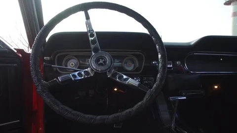 Classic Car Stock Footage 116122764