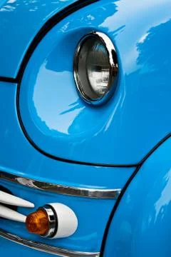 Classic Car Headlight Stock Photos