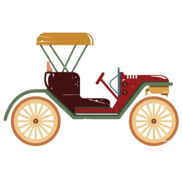 Classic car Stock Illustration