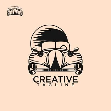 Classic car Stock Illustration