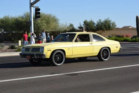 Classic car in a Parade Stock Photos