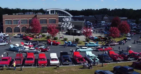 Classic Car Show Stock Footage 133816712