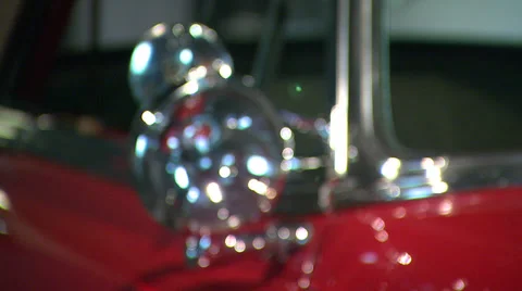 Classic Car Side Light Stock Footage 39384131