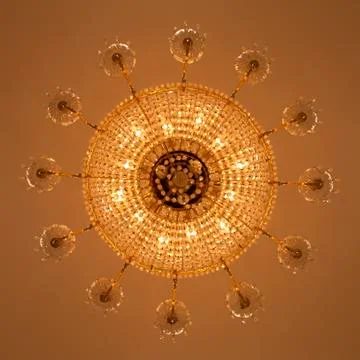Classic chandelier Stock Photos