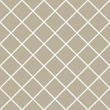 Classic Checker Geometric Vector Repeated Seamless Pattern, in Neutral Beige Stock Illustration