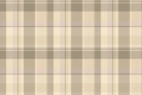 Classic checkered pattern in neutral tones. Textile design for fabrics, wallp Stock Illustration
