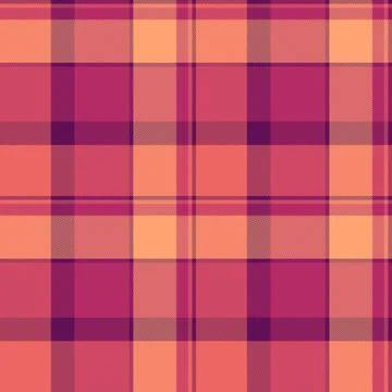 Classic checkered pattern in pink and peach hues. Perfect for backgrounds, te Stock Illustration