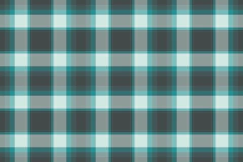 Classic checkered pattern. Seamless, repetitive design in teal, gray and ligh イラスト素材