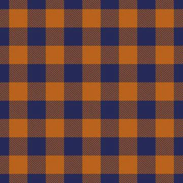 Classic checkered seamless pattern. Autumnal colors lend warmth. Perfect for  Stockillustratie