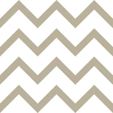 Classic Chevron Geometric Vector Repeated Seamless Pattern, in Neutral Beige Illustrazione stock