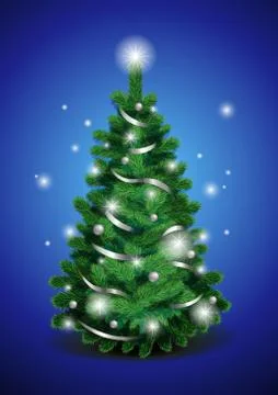Classic christmas background. Stock Illustration