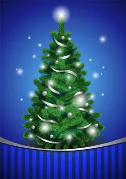 Classic christmas background. Stock Illustration