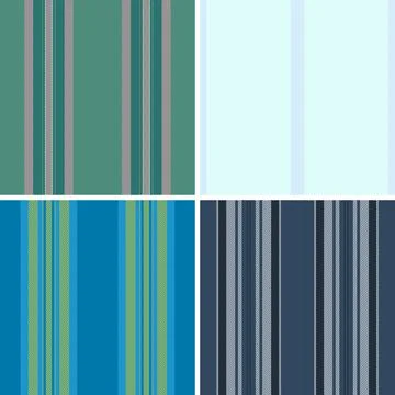 Classic Christmas striped bundle for multipurpose use. Versatile lines patt.. Stock Illustration