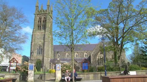 Classic Church Structure Stock Footage 11516028