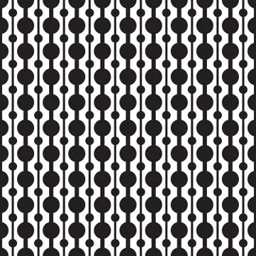 Classic circle geometric seamless vector pattern 스톡 일러스트