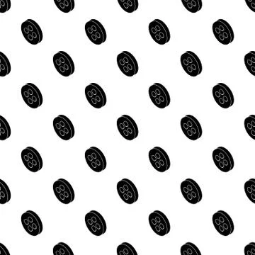 Classic clothes button pattern vector seamless 스톡 일러스트