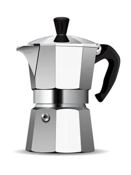 Classic coffee maker Stock Illustration