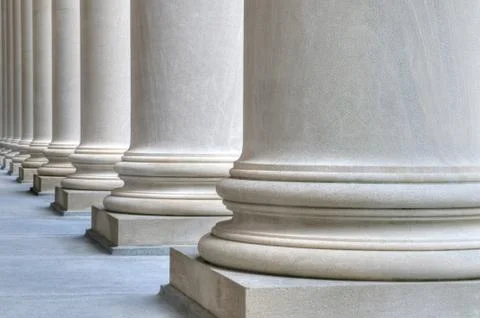 Classic columns Stock Photos