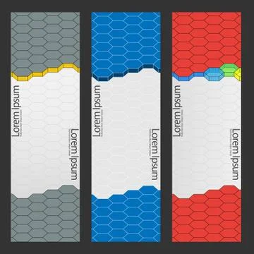 Classic Corporate Identity Flyer Template. Business Documentation Stock Illustration