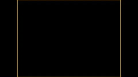 Classic Crop Guide Overlay, Transparent 4:3 Framing Composition Frame Illustrazione stock