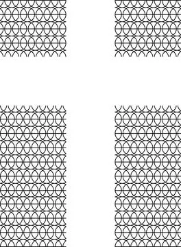 Classic cross background vector stock image Stock Illustration