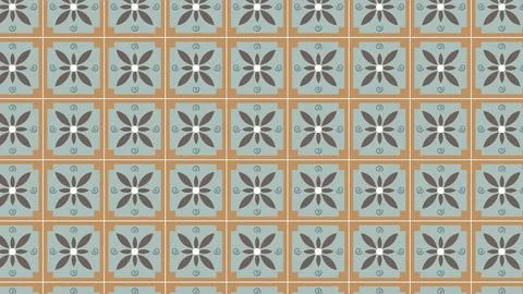 Classic cross tile background Stock Illustration