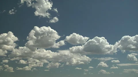 Classic Cumulus Stock Footage 54738410