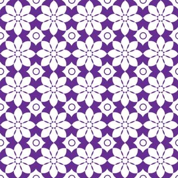 Classic dark and light seamless floral ornament patterns. Endless texture can Stock Illustration
