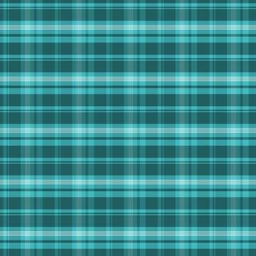 Classic Deep Teal Tartan Background Vector for Autumn Apparel Иллюстрация