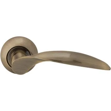 Classic door handle side view 스톡 사진