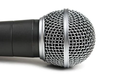 Classic dynamic microphone Foto stock
