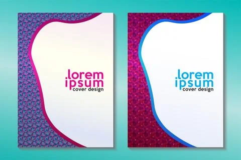 Classic Elegant Cover Design with Copy Space For Text. 스톡 일러스트