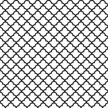 Classic fabric seamless pattern. Stock Illustration
