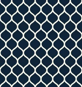 Classic fabric seamless pattern. Net geometric seamless pattern. イラスト素材