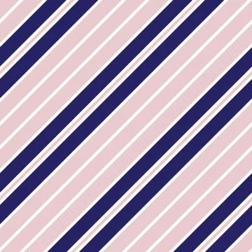 Classic Fashion Diagonal Stripe Pattern 库存插图