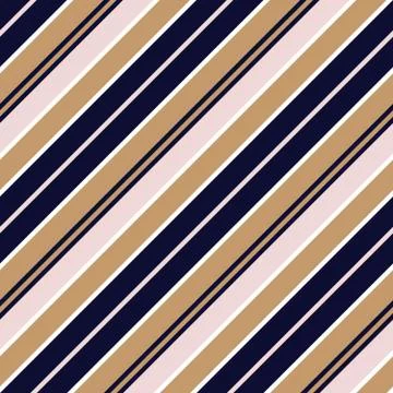 Classic Fashion Diagonal Stripe Pattern Stock Illustration