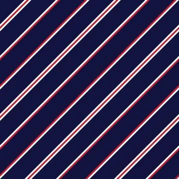 Classic Fashion Diagonal Stripe Pattern Illustrazione stock