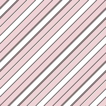 Classic Fashion Diagonal Stripe Pattern Illustrazione stock