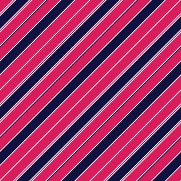 Classic Fashion Diagonal Stripe Pattern イラスト素材